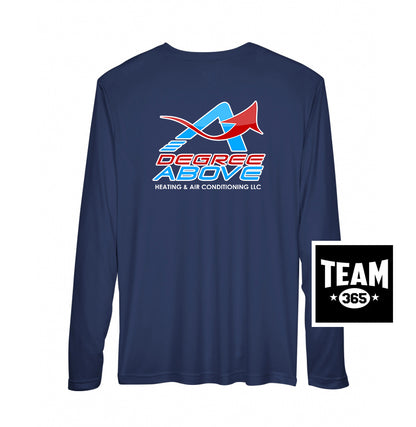 Team 365 Youth & Men's Zone Performance Long-Sleeve T-Shirt - A Degree Above