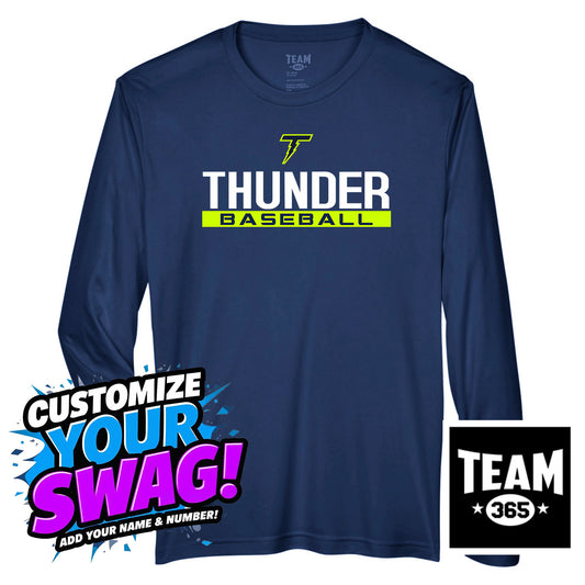 Team 365 Youth & Men's Zone Performance Long-Sleeve T-Shirt - Ponte Vedra Thunder Baseball