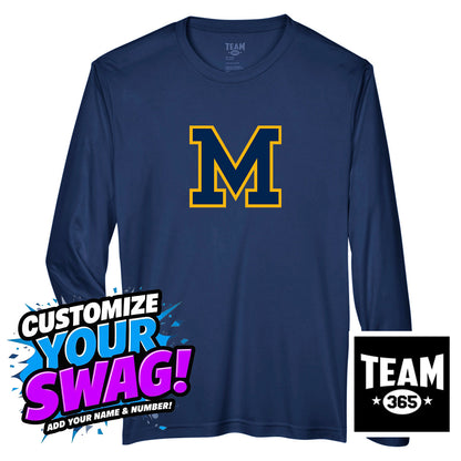 Team 365 Youth & Men's Zone Performance Long-Sleeve T-Shirt - Midland Baseball