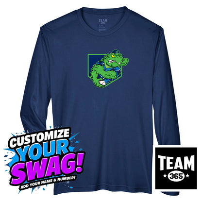 Team 365 Youth & Men's Zone Performance Long-Sleeve T-Shirt - OBP Swamp Kings