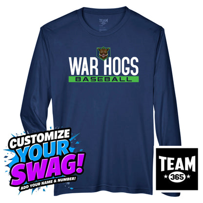Team 365 Youth & Men's Zone Performance Long-Sleeve T-Shirt - OBP War Hogs