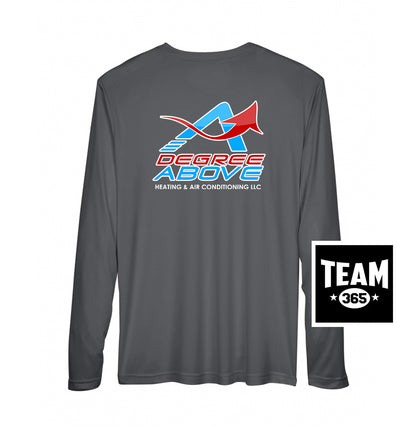 Team 365 Youth & Men's Zone Performance Long-Sleeve T-Shirt - A Degree Above