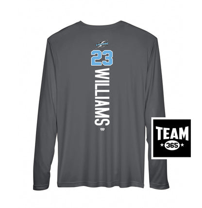 Team 365 Youth & Men's Zone Performance Long-Sleeve T-Shirt - Lightning Premier Softball