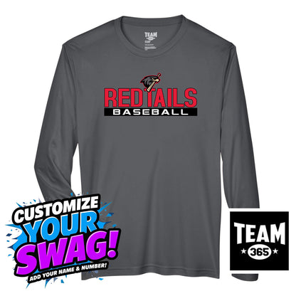 Team 365 Youth & Men's Zone Performance Long-Sleeve T-Shirt - MSA Redtails Baseball