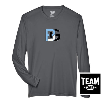 Team 365 TT11L Men's Zone Performance Long-Sleeve T-Shirt - Lightning Baseball