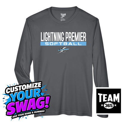 Team 365 Youth & Men's Zone Performance Long-Sleeve T-Shirt - Lightning Premier Softball