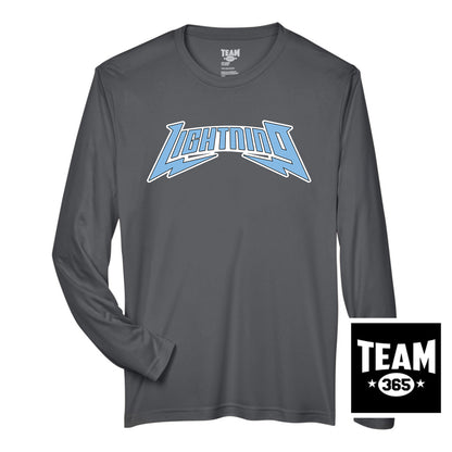 Team 365 TT11L Men's Zone Performance Long-Sleeve T-Shirt - Lightning Baseball