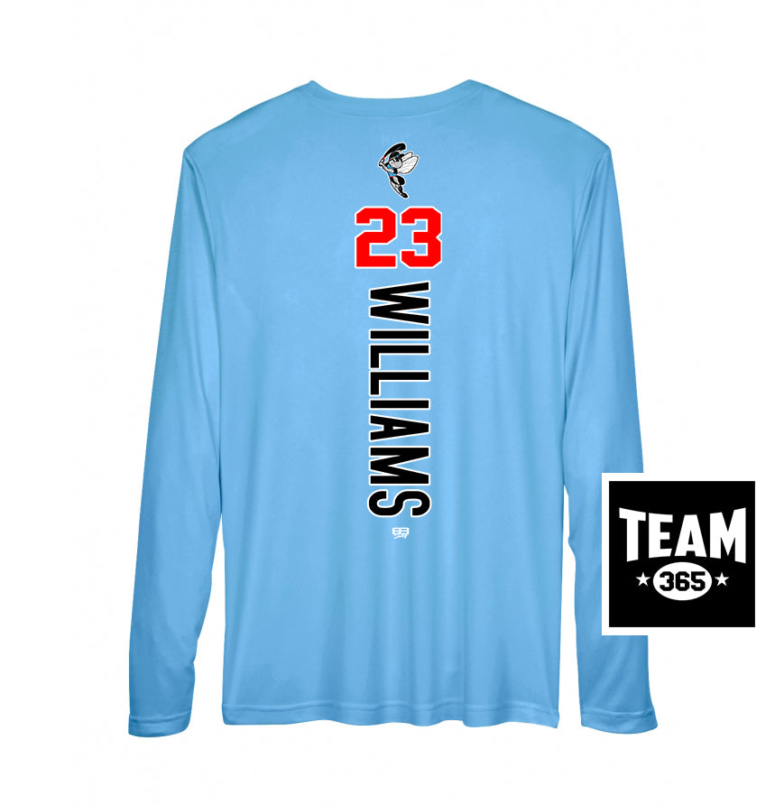 Team 365 Youth & Men's Zone Performance Long-Sleeve T-Shirt - NBC Gnats Baseball