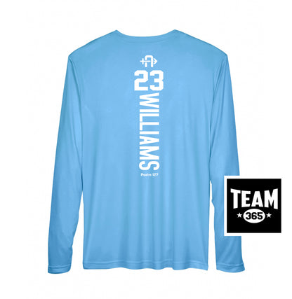 Team 365 Youth & Men's Zone Performance Long-Sleeve T-Shirt - Arrows Baseball