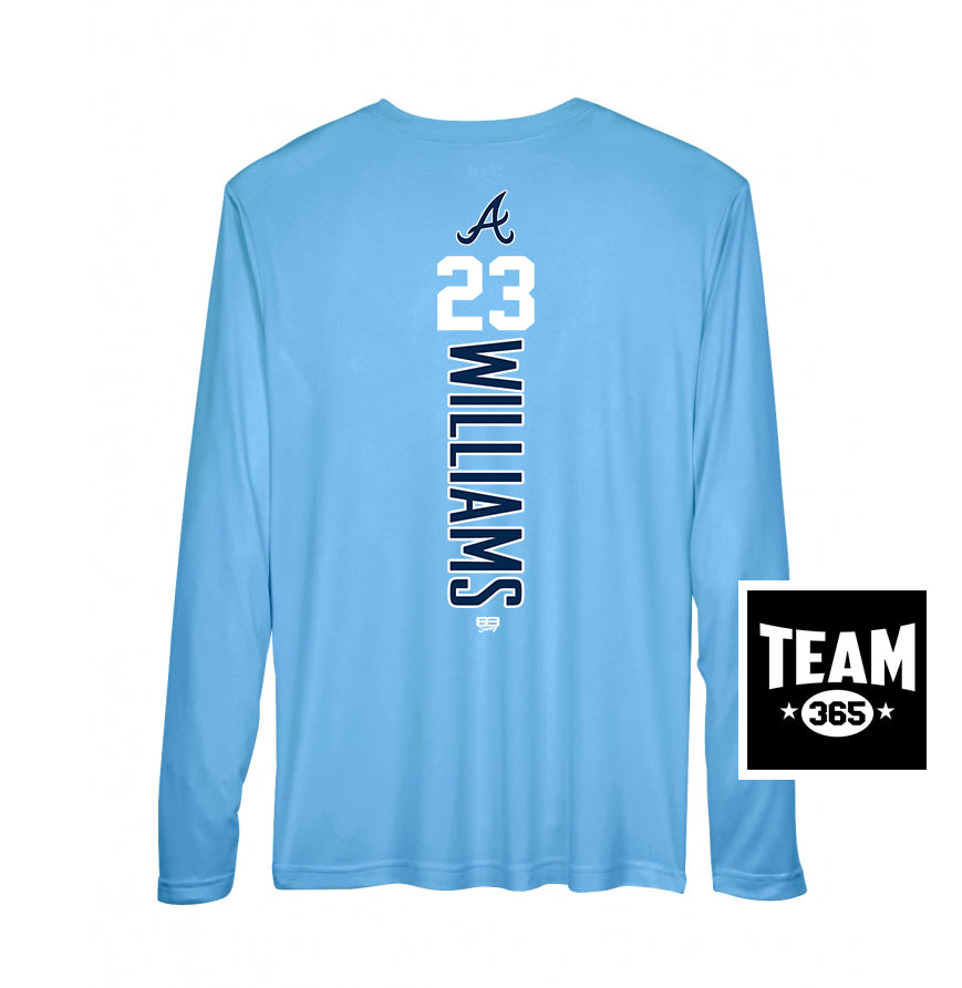Team 365 Youth & Men's Zone Performance Long-Sleeve T-Shirt - Aces Baseball