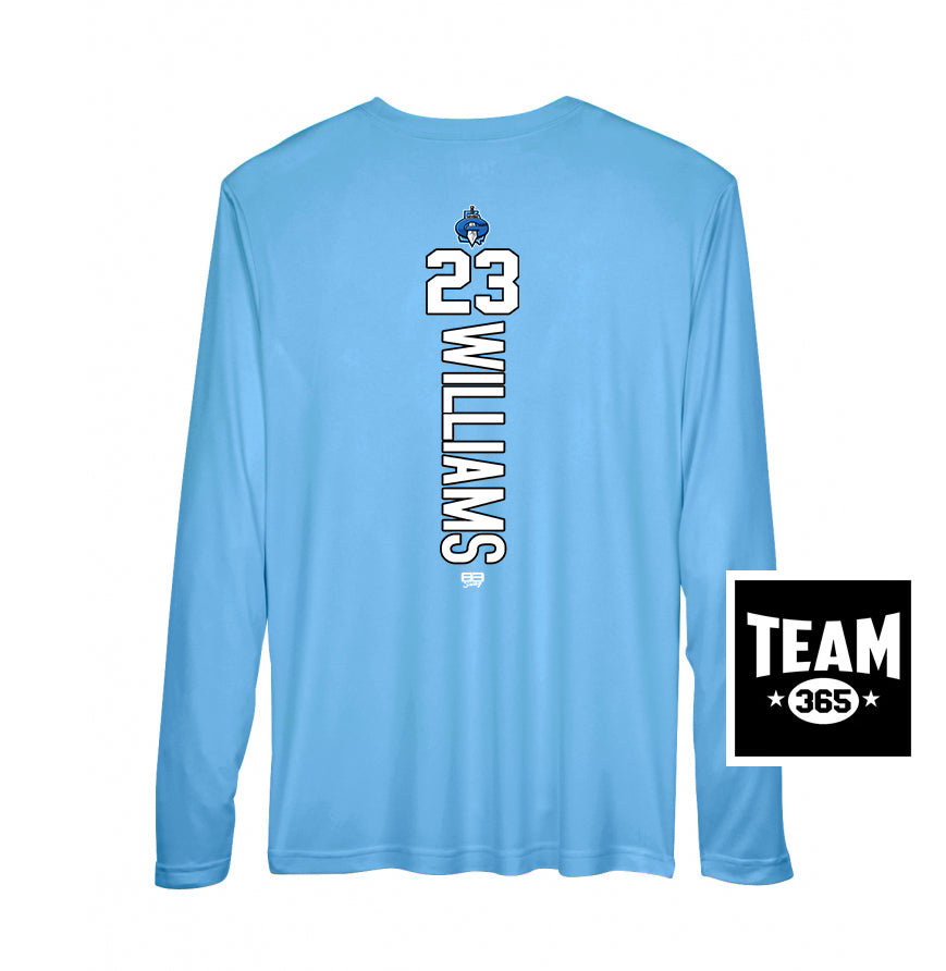 Team 365 Youth & Men's Zone Performance Long-Sleeve T-Shirt - Georgia Titans Elite Baseball