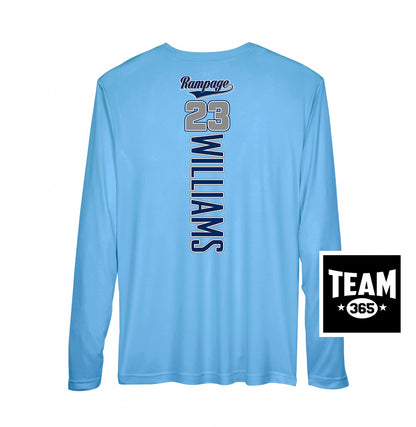 Team 365 Youth & Men's Zone Performance Long-Sleeve T-Shirt - Mississippi Rampage