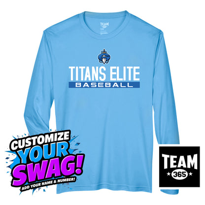Team 365 Youth & Men's Zone Performance Long-Sleeve T-Shirt - Georgia Titans Elite Baseball