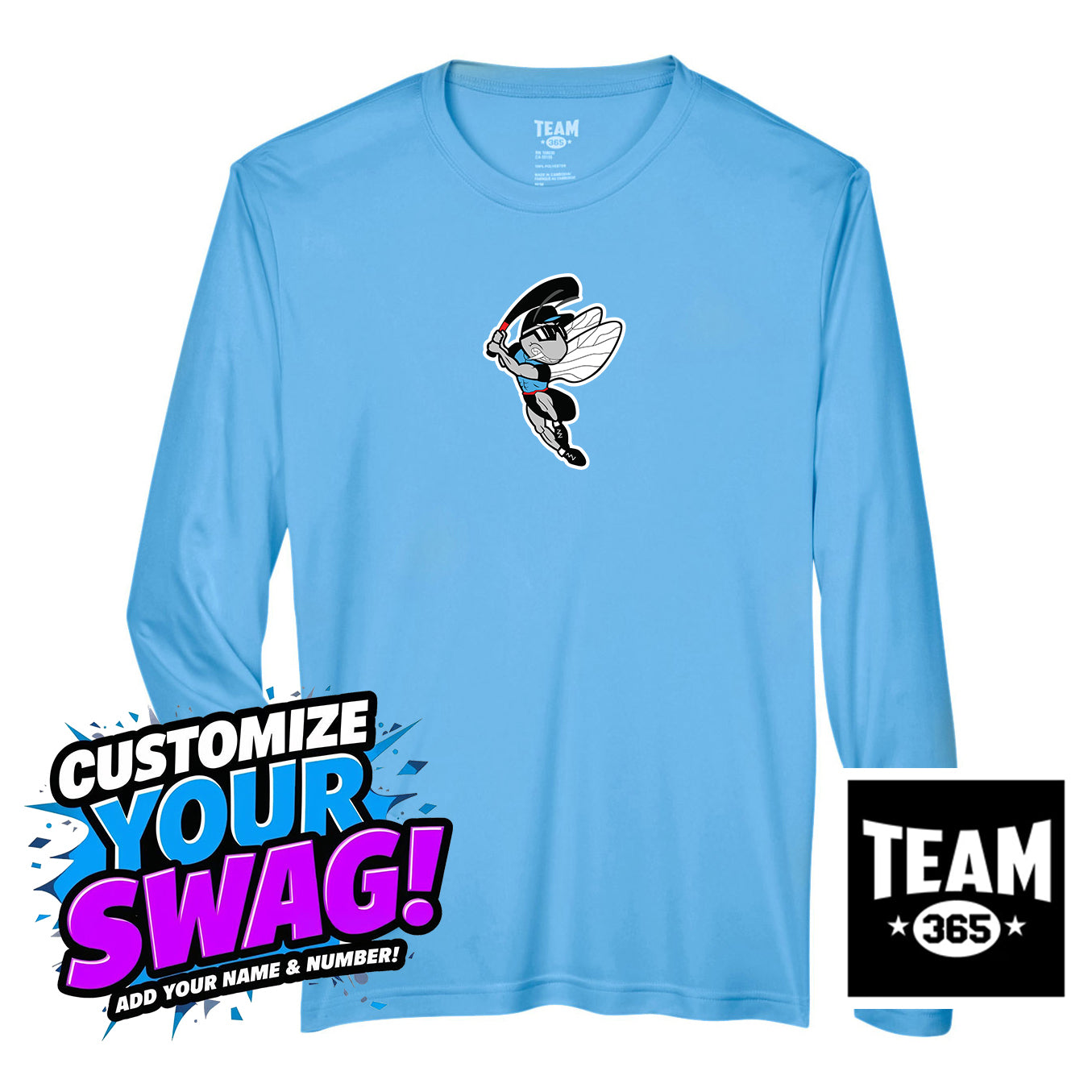 Team 365 Youth & Men's Zone Performance Long-Sleeve T-Shirt - NBC Gnats Baseball