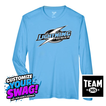 Team 365 Youth & Men's Zone Performance Long-Sleeve T-Shirt - Lightning Premier Softball