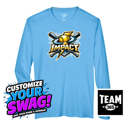Team 365 Youth & Men's Zone Performance Long-Sleeve T-Shirt - Impact Softball - Massachusetts