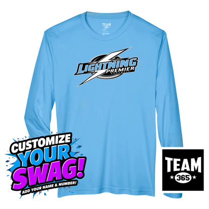Team 365 Youth & Men's Zone Performance Long-Sleeve T-Shirt - Lightning Premier Softball