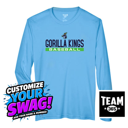Team 365 Youth & Men's Zone Performance Long-Sleeve T-Shirt - OBP Gorilla Kings