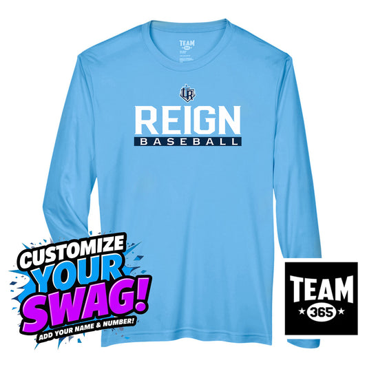 Team 365 Youth & Men's Zone Performance Long-Sleeve T-Shirt - Reign Baseball