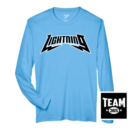 Team 365 TT11L Men's Zone Performance Long-Sleeve T-Shirt - Lightning Baseball