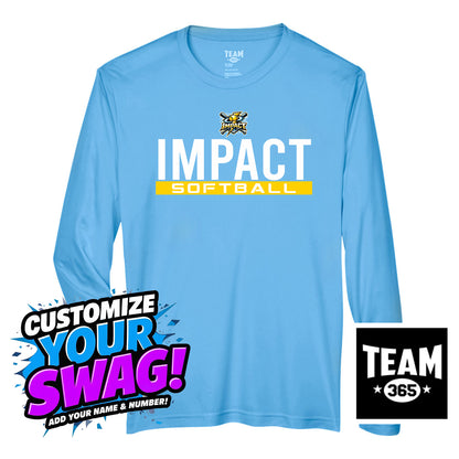 Team 365 Youth & Men's Zone Performance Long-Sleeve T-Shirt - Impact Softball - Massachusetts