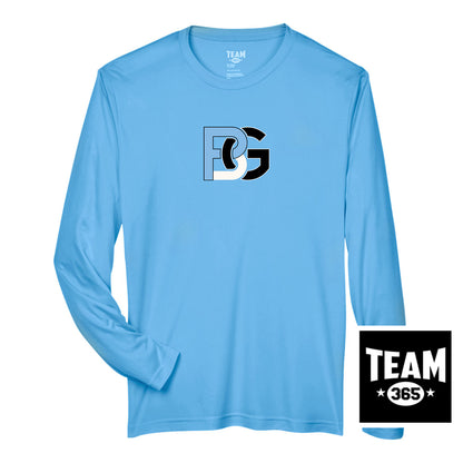 Team 365 TT11L Men's Zone Performance Long-Sleeve T-Shirt - Lightning Baseball