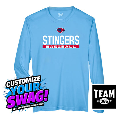 Team 365 Youth & Men's Zone Performance Long-Sleeve T-Shirt - Pasco Stingers Baseball