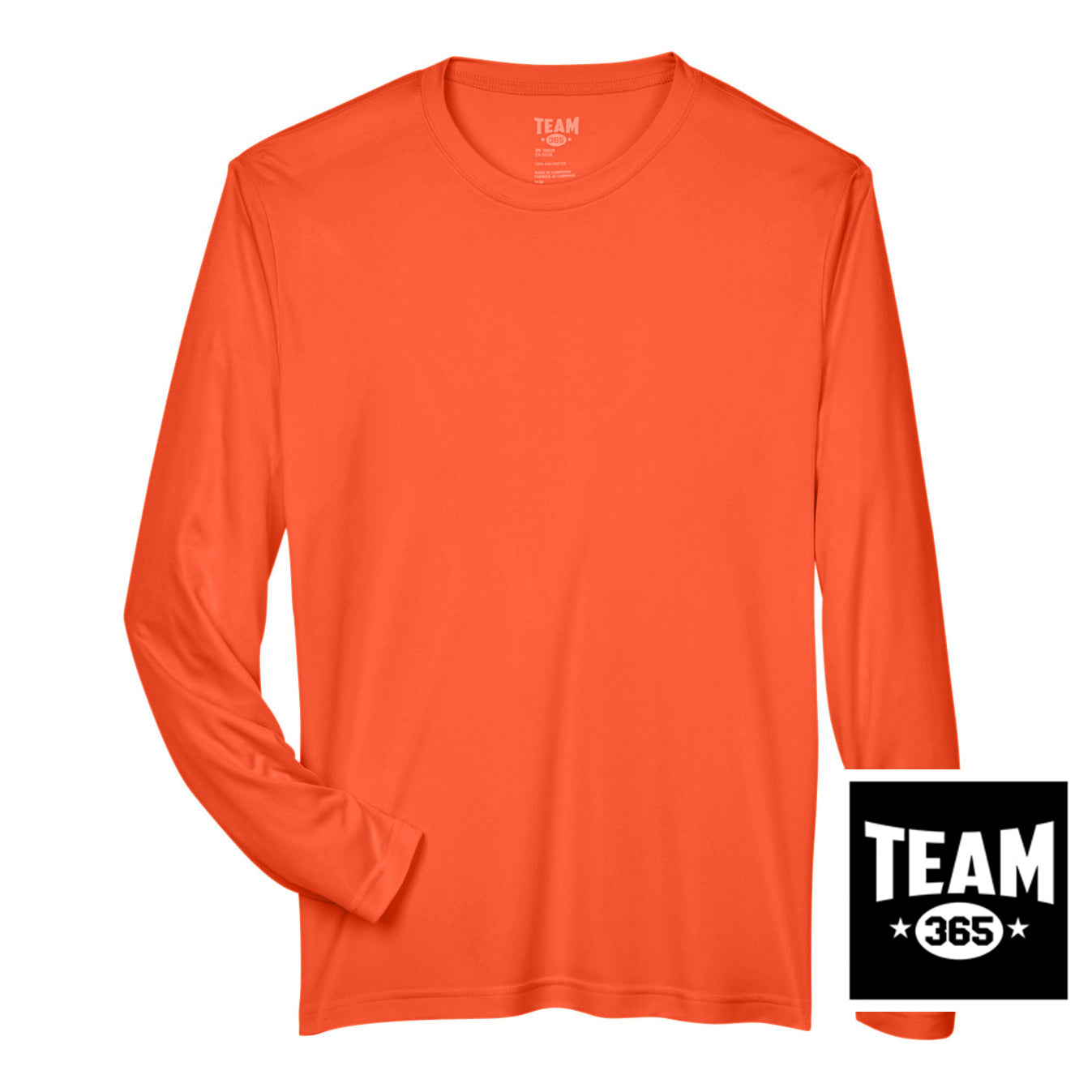 DIY - Team 365 TT11L Men's Zone Performance Long-Sleeve T-Shirt
