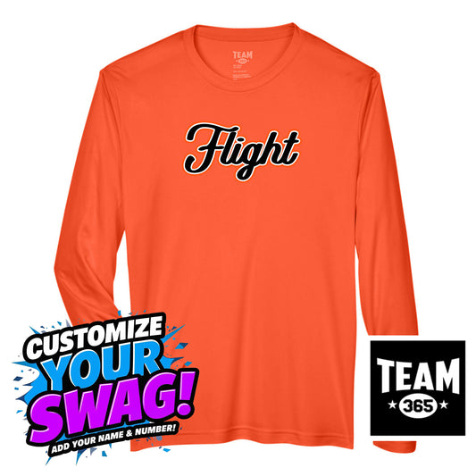 Team 365 Youth & Men's Zone Performance Long-Sleeve T-Shirt - FCF Flight Baseball