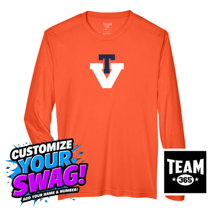Team 365 Youth & Men's Zone Performance Long-Sleeve T-Shirt - Team Virginia Baseball