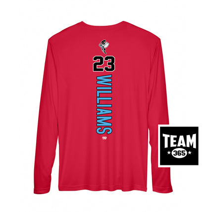 Team 365 Youth & Men's Zone Performance Long-Sleeve T-Shirt - NBC Gnats Baseball