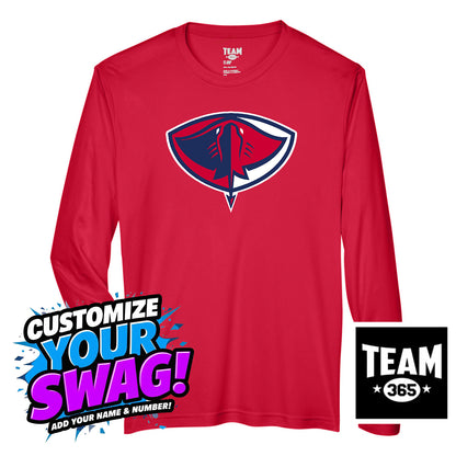 Team 365 Youth & Men's Zone Performance Long-Sleeve T-Shirt - Pasco Stingers Baseball