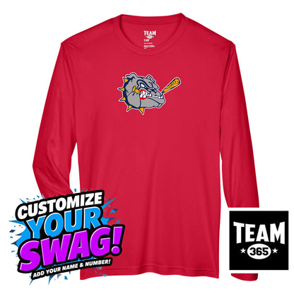 Team 365 Youth & Men's Zone Performance Hoodie - Bloomingdale Bulldogs Baseball