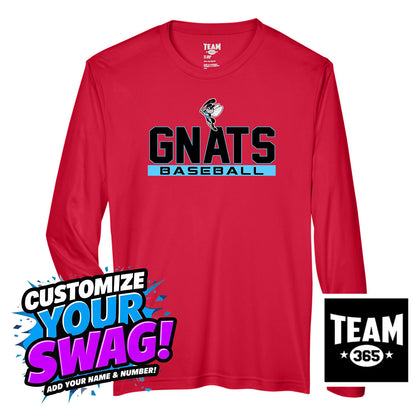 Team 365 Youth & Men's Zone Performance Long-Sleeve T-Shirt - NBC Gnats Baseball