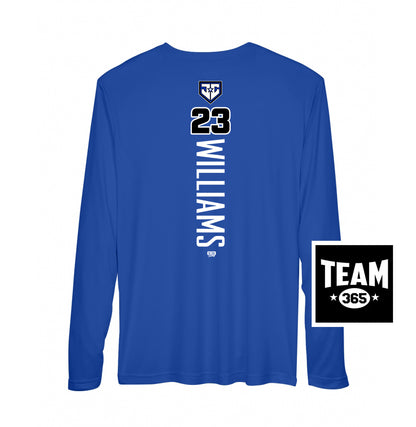 Team 365 Youth & Men's Zone Performance Long-Sleeve T-Shirt - JCB Diamond Kings Baseball