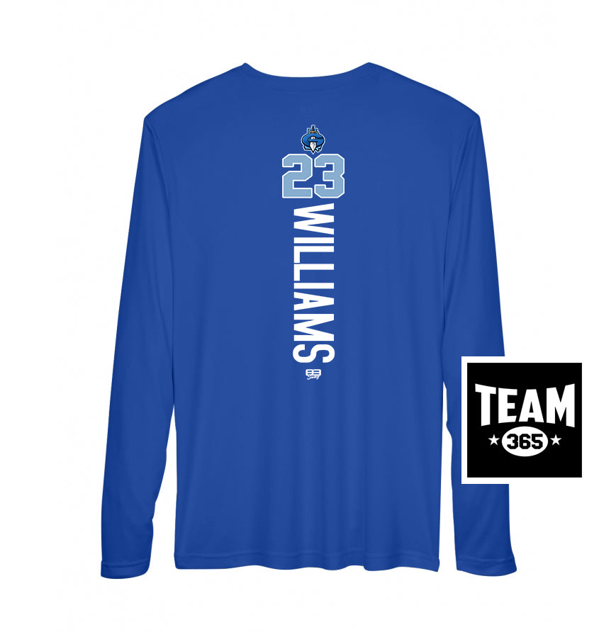 Team 365 Youth & Men's Zone Performance Long-Sleeve T-Shirt - Georgia Titans Elite Baseball
