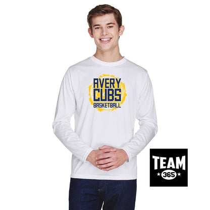 Team 365 TT11L Men's Zone Performance Long-Sleeve T-Shirt - Avery Cubs
