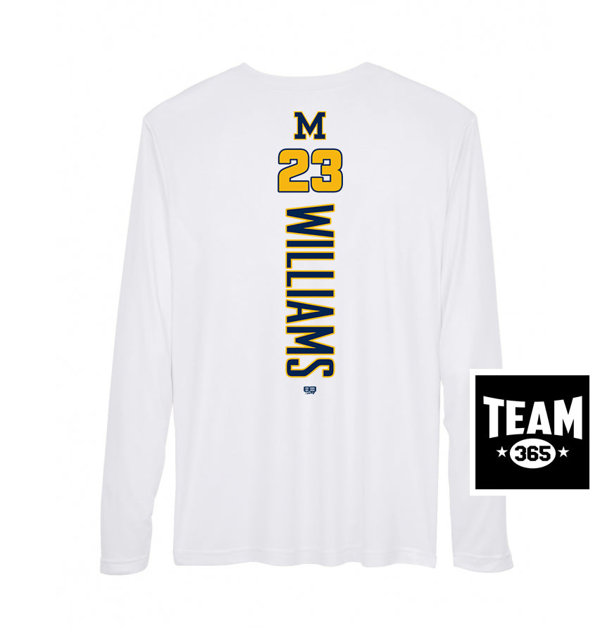 Team 365 Youth & Men's Zone Performance Long-Sleeve T-Shirt - Midland Baseball