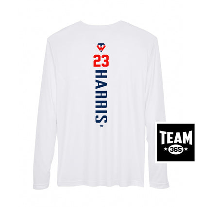 Team 365 Youth & Men's Zone Performance Long-Sleeve T-Shirt - Tampa Warriors Baseball