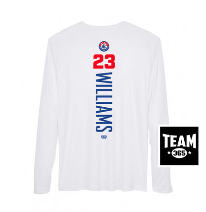 Team 365 Youth & Men's Zone Performance Long-Sleeve T-Shirt - Talkin' Baseball
