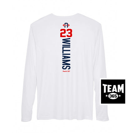 Team 365 Youth & Men's Zone Performance Long-Sleeve T-Shirt - Arrows Baseball