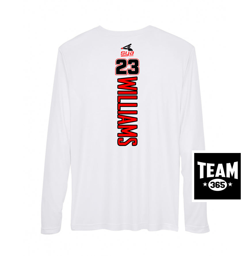 Team 365 Youth & Men's Zone Performance Long-Sleeve T-Shirt - SYA Batter Logo