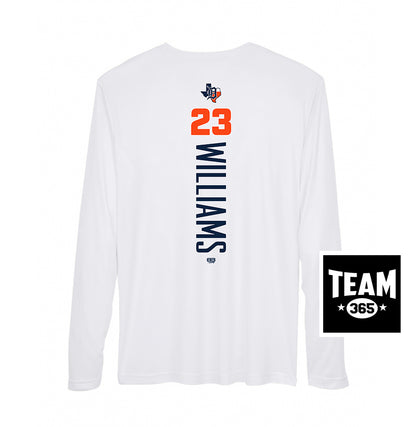 Team 365 Youth & Men's Zone Performance Long-Sleeve T-Shirt - Dallas Tigers Baseball