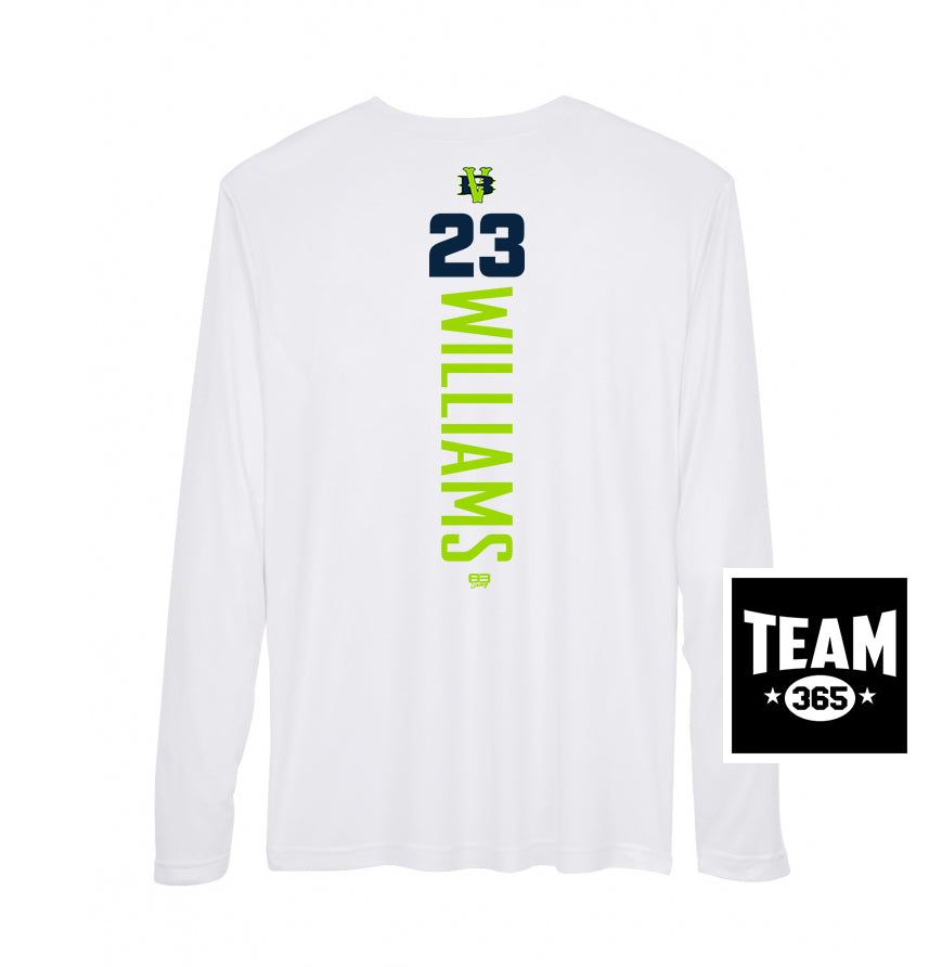 Team 365 Youth & Men's Zone Performance Long-Sleeve T-Shirt - VB Bombers Baseball