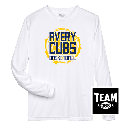 Team 365 TT11L Men's Zone Performance Long-Sleeve T-Shirt - Avery Cubs