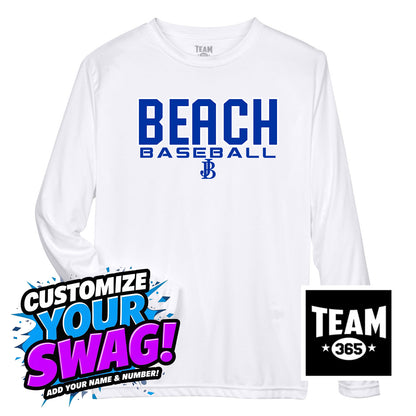 Team 365 Youth & Men's Zone Performance Long-Sleeve T-Shirt - Jax Beach Baseball