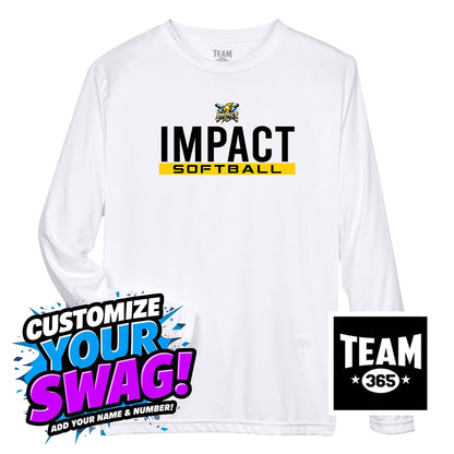 Team 365 Youth & Men's Zone Performance Long-Sleeve T-Shirt - Impact Softball - Massachusetts