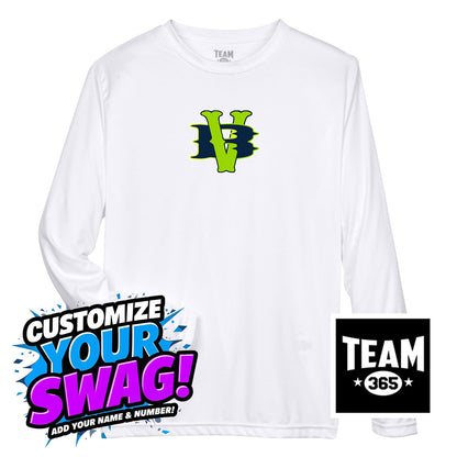 Team 365 Youth & Men's Zone Performance Long-Sleeve T-Shirt - VB Bombers Baseball