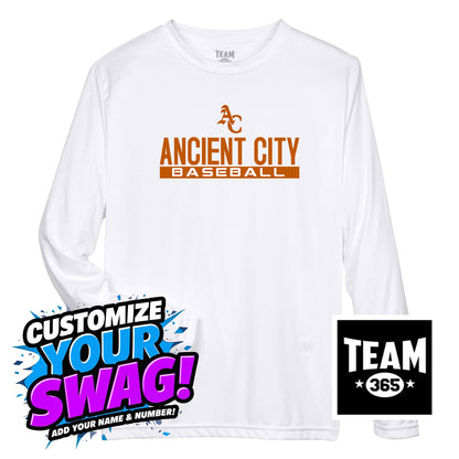 Team 365 Youth & Men's Zone Performance Long-Sleeve T-Shirt - Ancient City Reds