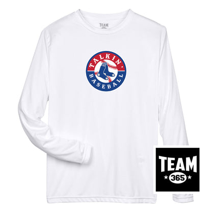 Team 365 Youth & Men's Zone Performance Long-Sleeve T-Shirt - Talkin Baseball